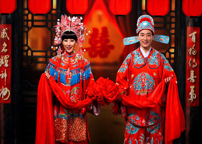 رسوم عروسی در فرهنگ چینی